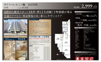 ダイアパレス三ノ輪 203号室 0