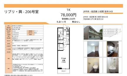 リブリ興 206号 0