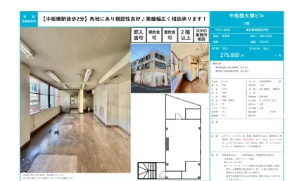 中板橋大樽ビル 2階 0