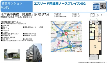 エスリード阿波座ノースプレイス 402 0