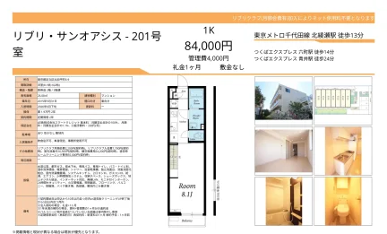 リプリサンオアシス 201号 0