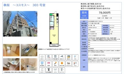 秋桜 ~コスモス~ 303号室 303号 0