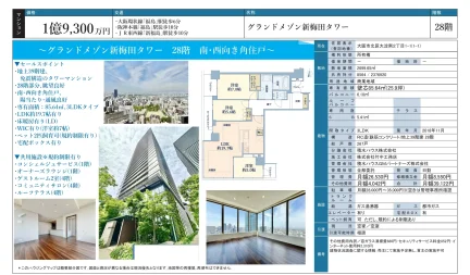 グランドメゾン新梅田タワー 28号 0