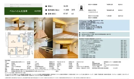 ベルハイム元浅草 403号 0