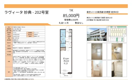 ラヴィータ 妙典 202号室 202号 0