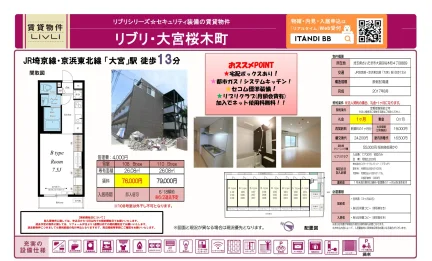 リブリ・大宮桜木町 108号 0