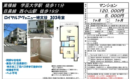 ロイヤルアヴェニュー碑文谷 303号 0