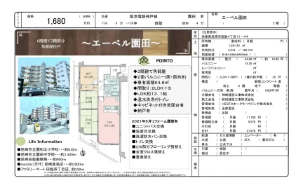 エーベル園田 3号 0