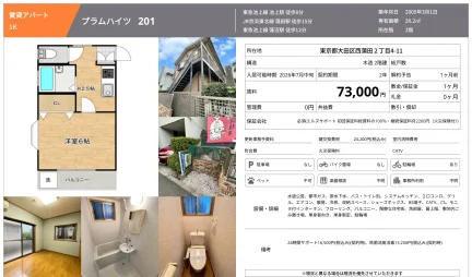 プラムハイツ 201号 0
