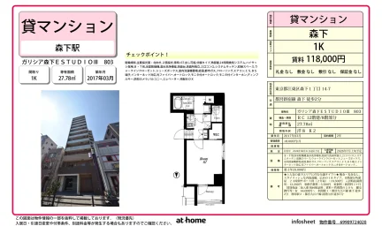 ガリシア森下ESTUDIOⅢ 0