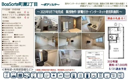 BoaSorte町屋2丁目 302号 0