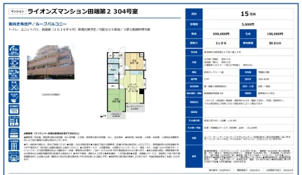 ライオンズマンション田端第2304号室 2304号 0