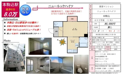 ニュールックハイツ 402号 0