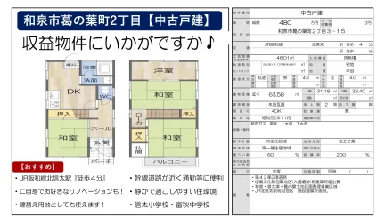 Well-Kept 4-Bedroom House Near Station in Kuzunohacho 0