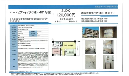 ハートピア イイダC棟 401号室 401号 0