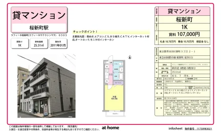 ラフィーネ桜新町 0305 0