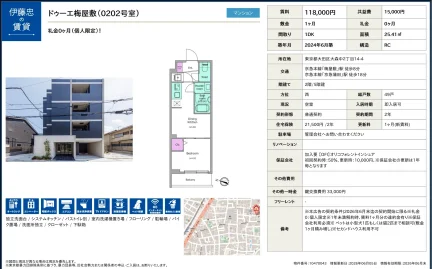 ドゥーエ梅屋敷 0202号 0