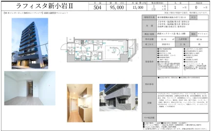 ラフィスタ新小岩ⅡI 504 0