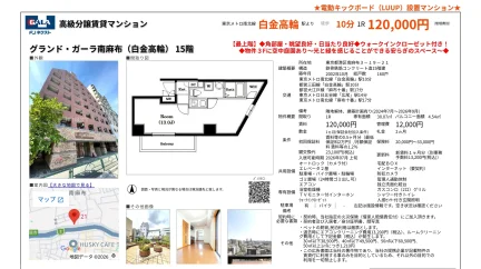 GALA 高級分譲賃貸マンション 15号 0