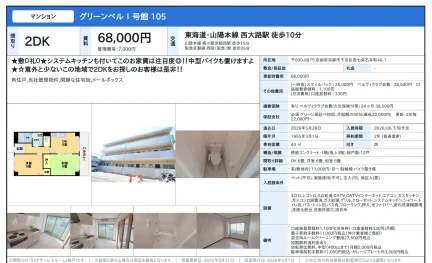 グリーンベル 号館 105 105号 0