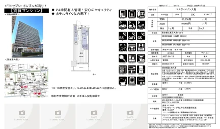 エスティメゾン大島 418号 0