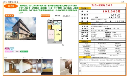 アバンウェル ディッツォ 203号 0