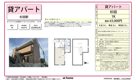 キトラハイム杉田 104 0