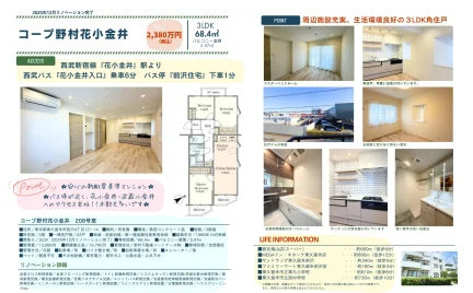 コープ野村花小金井 208号 0