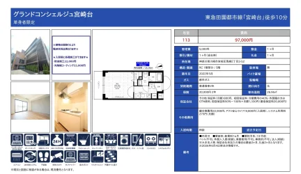 グランドコンシェルジュ宮崎台 101号 0