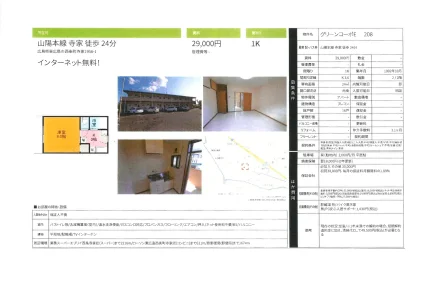 グリーンコーポE 208 208号 0