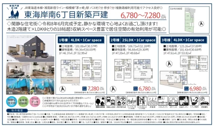 東海岸南6丁目新築戸建 3号 0