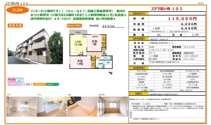ステラ前ヶ崎 103 0