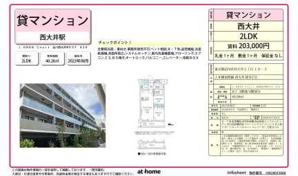 Ｊ．ＧＲＡＮ　Ｃｏｕｒｔ　品川西大井ＷＥＳＴ 0