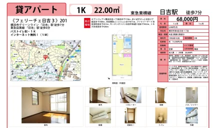 フェリーチェ日吉3 201号 0