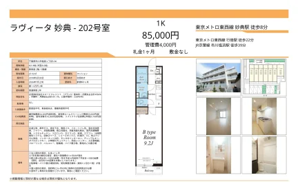 ラヴィータ 妙典 202号室 202号 0