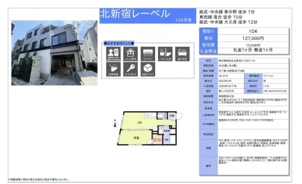 北新宿レーベル 102号 0