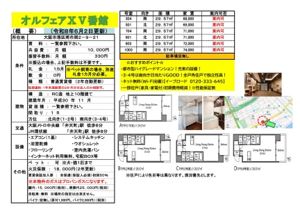 オルフェア XV番館 5030 0