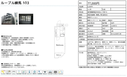ルーブル練馬 103 103号 0
