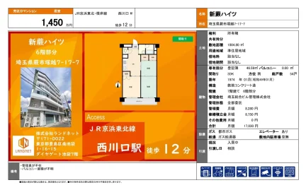 新蕨ハイツ 2