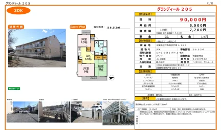 グランディール 205号 0