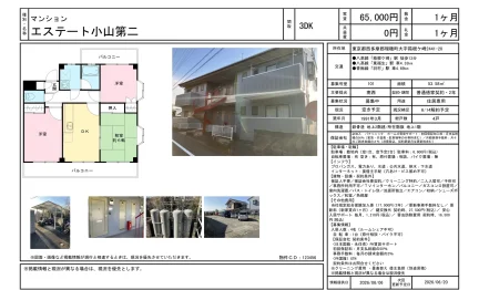 エステート小山第二 101号 0