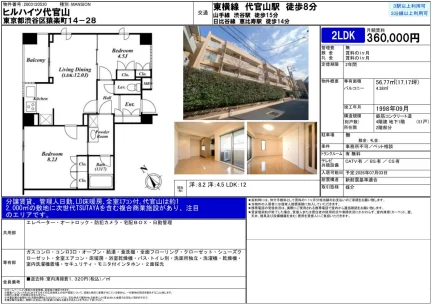 ヒルハイツ代官山 4階 0