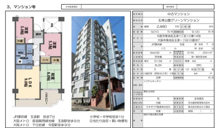 Vintage 3-Bedroom Condo Near Station in Tamatsu 0