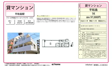 ドミール平和島 0