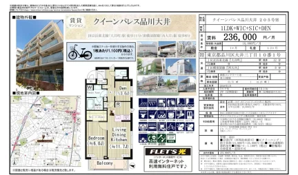 クイーンパレス品川大井 205号室 205号 0