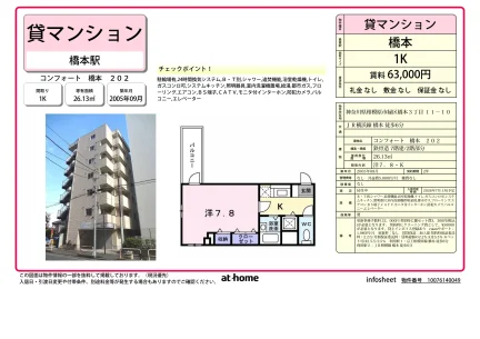 コンフォート　橋本 0