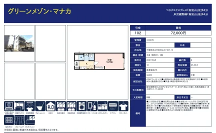 グリーンメゾン・マナカ 102 0