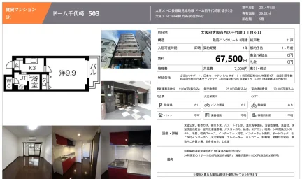 ドーム千代崎 503 503 0