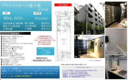 グラントゥルース東十条 306号 0
