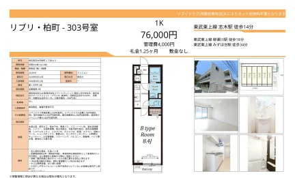リプリクラブ柏町303号室 303号 0